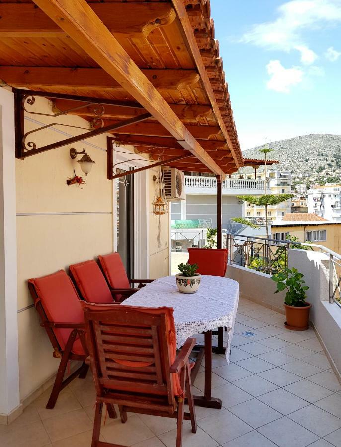Villa Smeralda Sarande Bagian luar foto